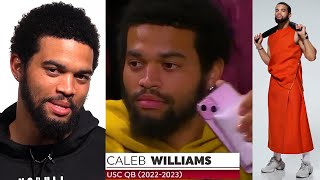 Caleb Williams Responds to Gay Allegations