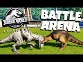 Dinosaur Battle Arena! - Jurassic World Evolution Gameplay Dinosaur Battle Arena! - Jurassic World Evolution Gameplay