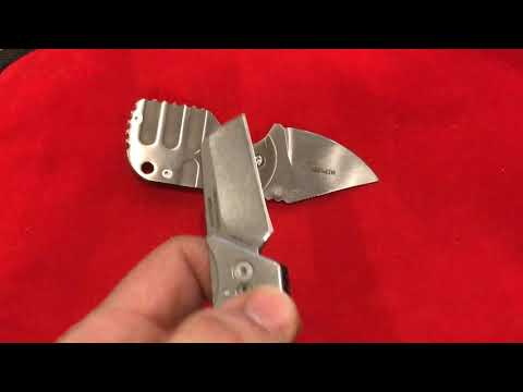 Böker Plus Subcom titanium friction folding knife