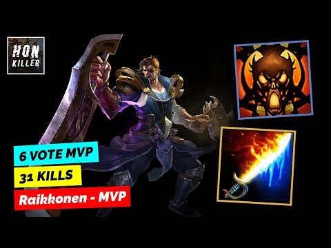 HoN Berzerker DAWNBRINGER with SYMBOL OF RAGE - MVP