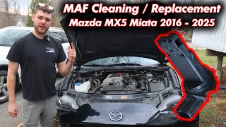Mass Airflow Sensor (MAF) Cleaning or Replacement | ND Mazda Miata (2016-2025)