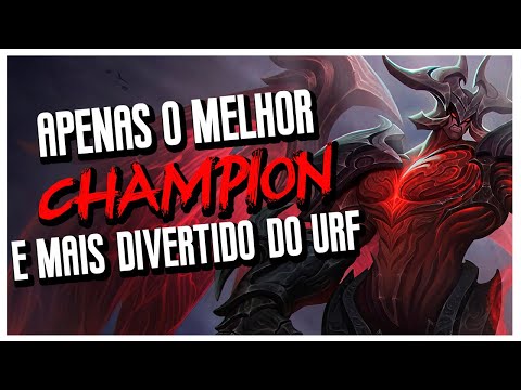 ESSE É O MELHOR CHAMPION DO URF, APENAS O AATROX BATMAN MATANDO TODOS- League of Legends | Dark #307