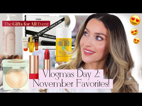 THE BEST BEAUTY OF NOVEMBER + BLACK FRIDAY HAUL!