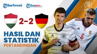Highlight & Hasil Pertandingan Euro 2020 Jerman 2-2 Hungaria, Der Panzer Lolos ke Babak 16 Besar