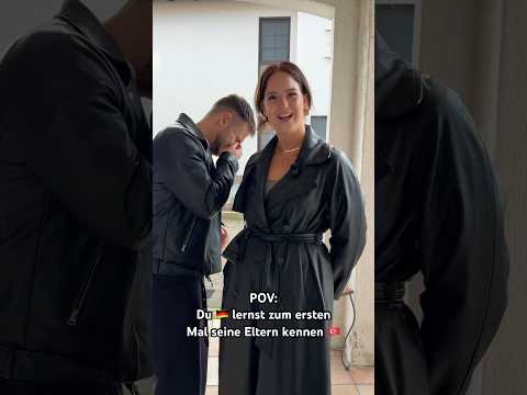 You 🇩🇪 meet his parents for the first time 😳🇹🇷 #couplecomedy #sketch #türkiye