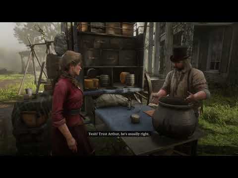 MC | Mary-Beth asks Pearson whether he has seen Kieran | RDR2