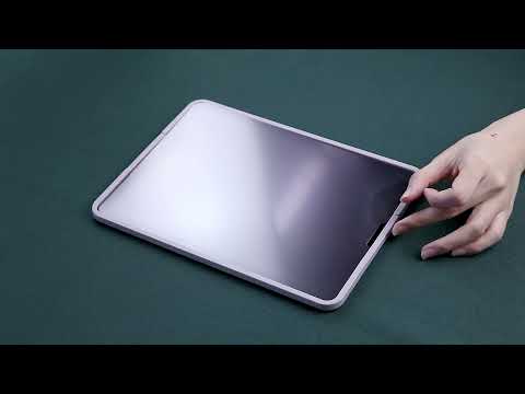 Papered Glass Screen Protector Installation