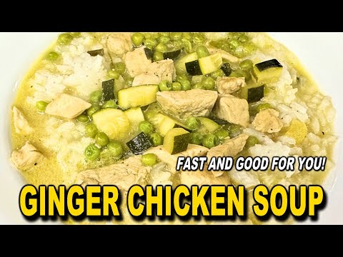 Cozy Ginger Chicken Soup Recipe | Perfect for Cold Days