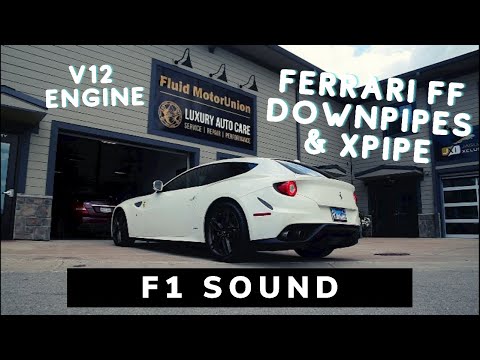 Ferrari FF/GTC4Lusso Downpipe and X-Pipe System