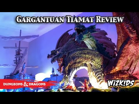 WizKids D&D Gargantuan Tiamat Unboxing and Review (+ Temple of Tiamat Build)