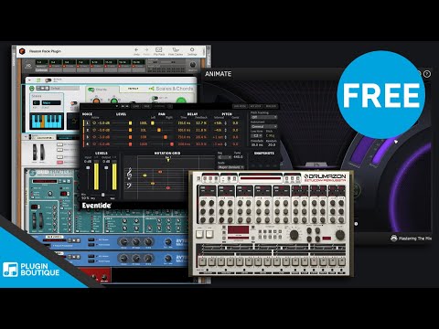 4 Free Plugins | Reason Rack Lite, Animate, Quadravox, Drumazon | Your Choice