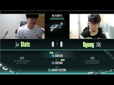 [2023 GSL S1] Ro.16 Group C Match4 Stats vs Ryung
