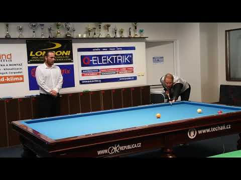 Jan Aleš shot #4 - Final CZ championships - 3-cushion