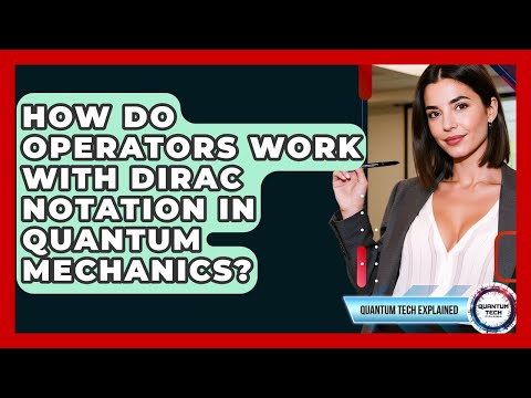 How Do Operators Work With Dirac Notation In Quantum Mechanics? - Quantum Tech Explained