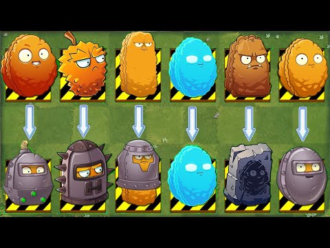 All Best NUT & DEFENSE Plants Battlez - Who Will Win? - Pvz 2 Plant vs Plant