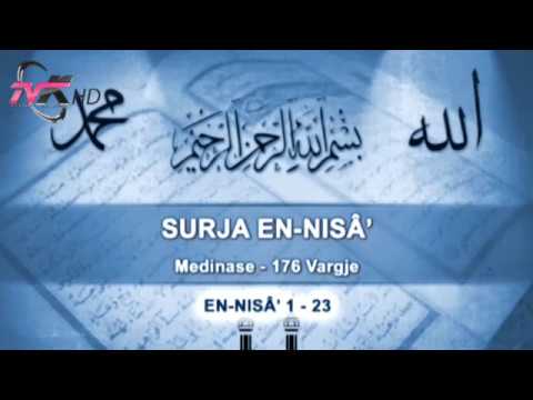 Kurani i madhërishëm - SURJA EN-NISA