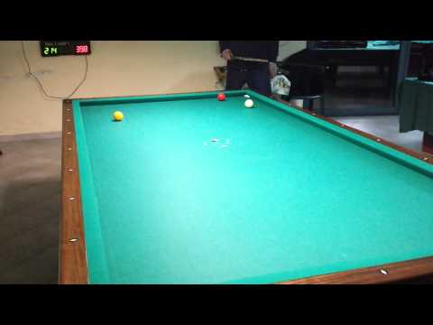 Nestor Gomez al biliardo Capaccio Paestum