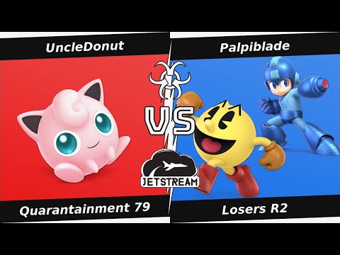 Quarantainment 79 Losers R2 - UncleDonut (Jigglypuff) Vs Palpiblade (MegaMan, Pac Man) - SSBU