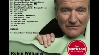 Robin Williams Live - Working On Material - Exclusive - Audio Only