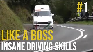 INSANE DRIVING SKILLS  - LIKE A BOSS COMPILATION