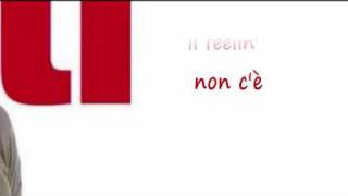 Se il feelin' non c'è Lyrics English Translation