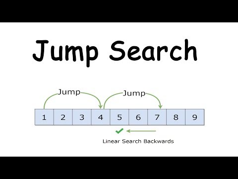 Jump Search Algorithm With Code