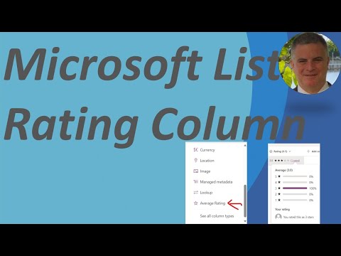 Microsoft List – New Rating Column Microsoft List – New Rating Column