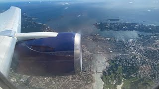 Delta 767-400 Landing in Boston Logan