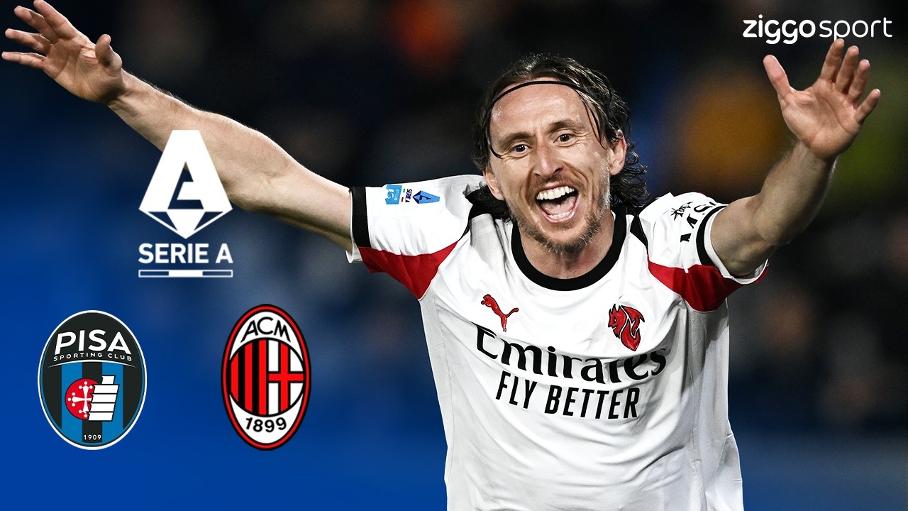 ONGELOOFLIJK!! MODRIĆ BLIJFT MAAR DOORGAAN!!! 😍✨ | Pisa vs Milan | Serie A 25/26 | Samenvatting
