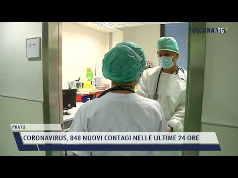2022-01-13 PRATO - CORONAVIRUS, 848 NUOVI CONTAGI NELLE ULTIME 24 ORE