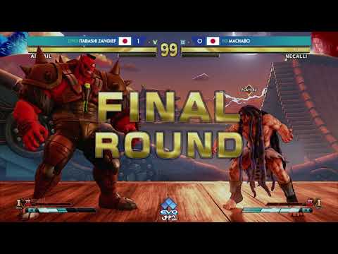 EVO Japan Top 8! - Itazan (Abigail) vs Machabo (Necalli) - Street Fighter 5