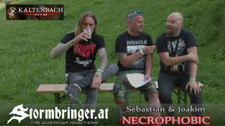 NECROPHOBIC Interview [@ Kaltenbach Open Air 2017]