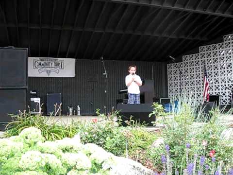 CJ Singing the State Song at Gurnee Has Talent