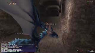 FFXI Retail - DRG/BLU Solo exp; The Quicksand Caves