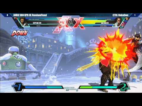 UMVC3 Top 8 Randomfiend vs CTRL Unknown - Winter Brawl 8 Tournament