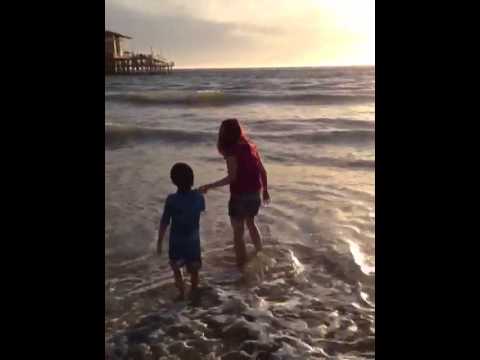 Fun time at the beach