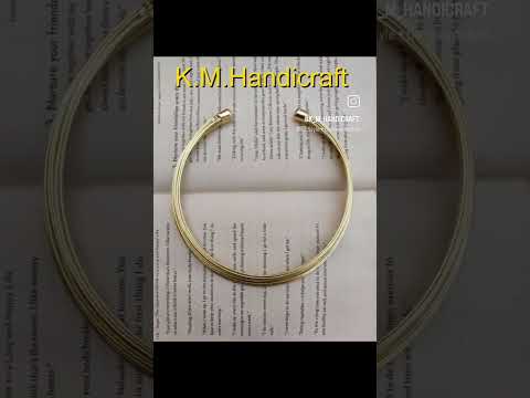 Handmade Brass Hasli Neckalce