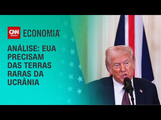 Fernando Nakagawa: EUA precisam das terras raras da Ucrânia | AGORA CNN