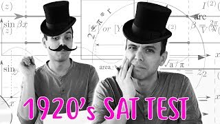 Would You Pass A 1920's SAT Test?