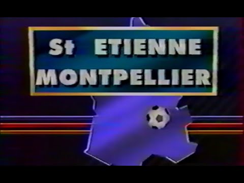 ASSE 1-0 Montpellier - 5e journée de D1 1990-1991