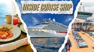 Cruise Ship Inside Tour || How ship look like from inside ?