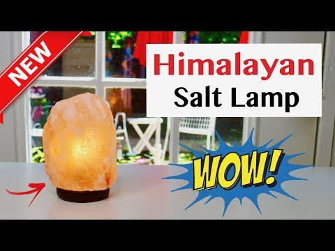 HIMALAYAN  SALT SOLUTION  ❤️  SALT LAMP -    Review ✅
