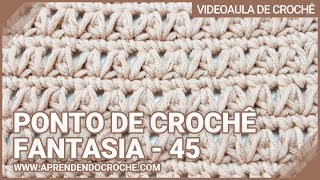 Ponto de Crochê Fantasia - 45