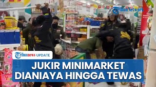 Viral Video Juru Parkir Dianiaya hingga Tewas di Minimarket, Barang Dagangan Berantakan