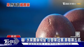 Download the video "嚇! 水果農藥殘留 百香果冠軍.草莓第五名｜TVBS新聞 @TVBSNEWS01"