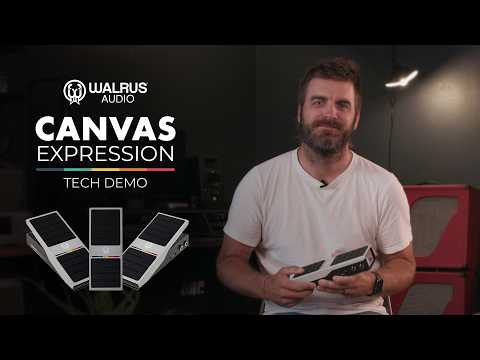 Walrus Audio Canvas Expression으로 익스프레션과 MIDI를 함께 제어하기