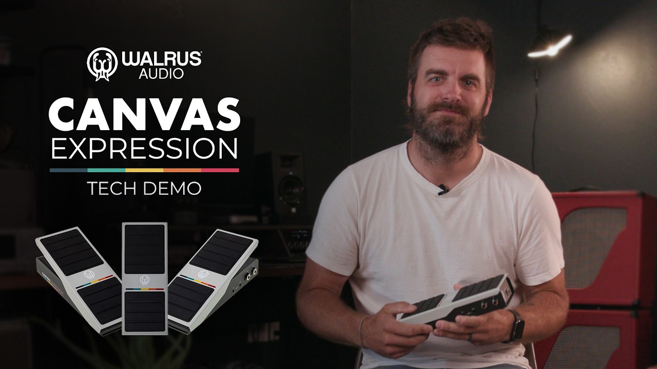 Walrus Audio Canvas Expression Tech Demo - YouTube