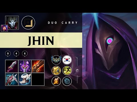 Jhin ADC vs Xayah - KR Challenger Patch 25.23