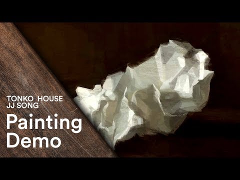 Photoshop: JJ Song's Painting Demo - Tonko School (#026)