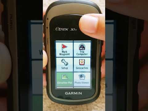 Garmin etrex coordinate entry